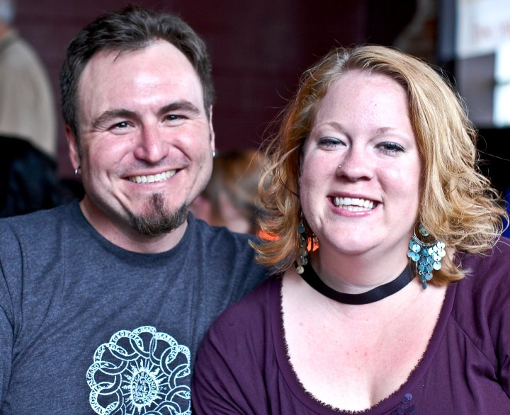 One of our first dates in May 2010